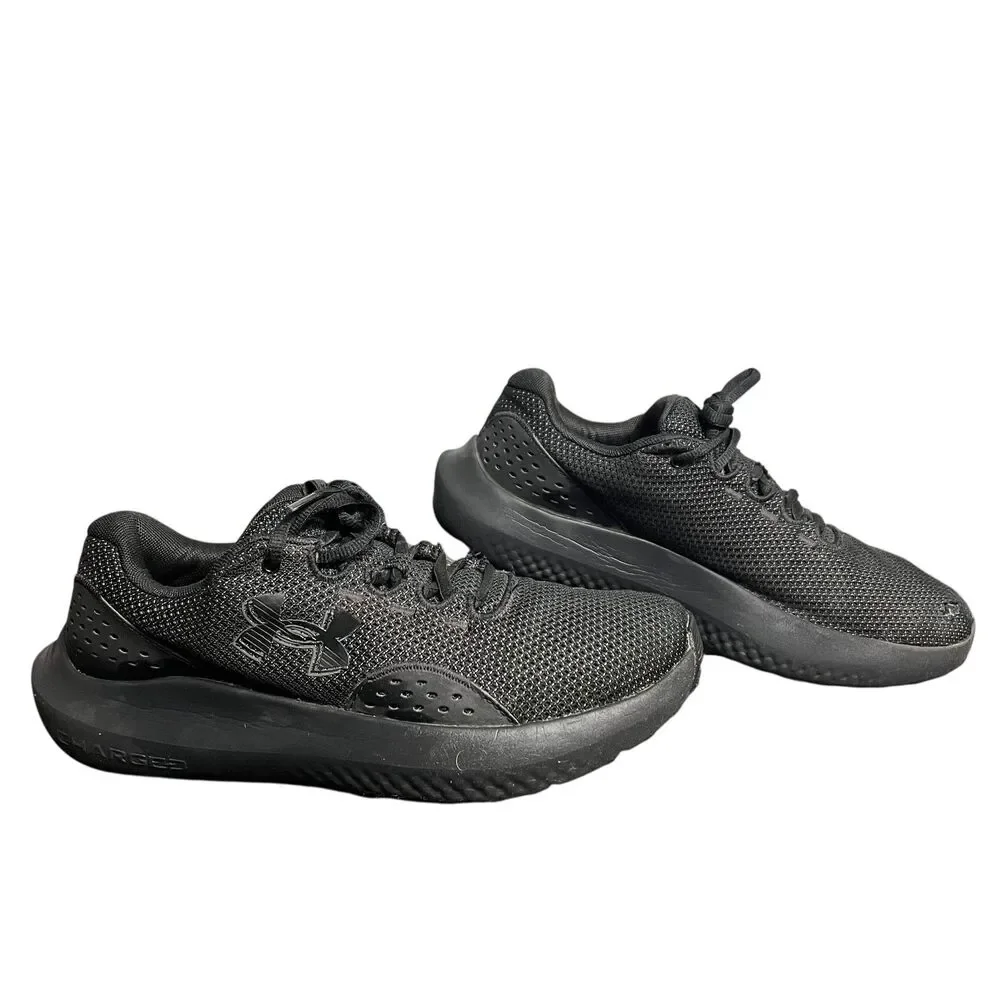 Under Armour Shoes Women's Size 8.5 Black Charged Running Training 3027000-002